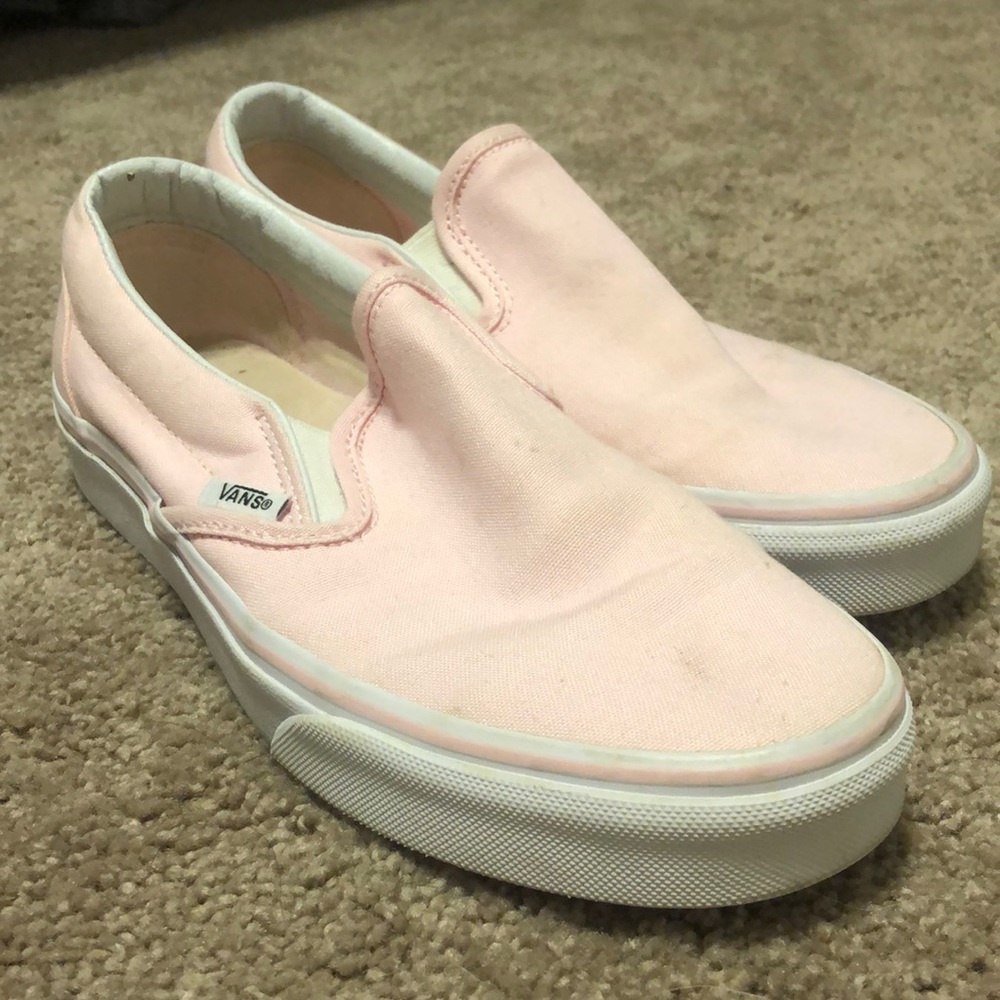 Pink Slip On Vans
